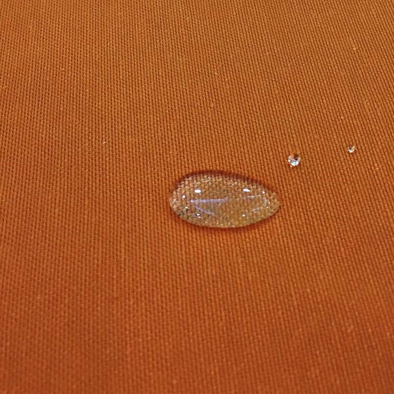 oil and water repellent fabrics are suitable for spotless and stainless use