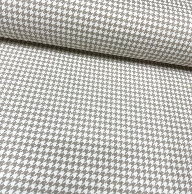 Yellow Houndstooth Fabric, Modern Retro Upholstery Curtain Roman Blind Fabric