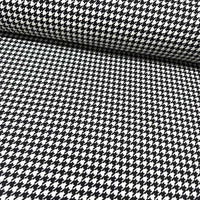 Yellow Houndstooth Fabric, Modern Retro Upholstery Curtain Roman Blind Fabric