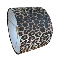 Leopard Lampshade, Animal Print Lamp Shade, Cheetah Handmade Drum Shade