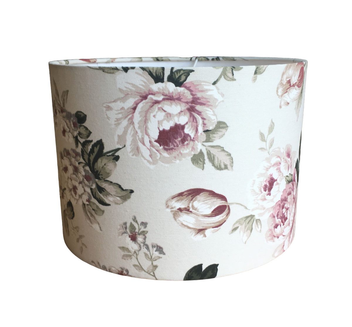 Pink Floral Lampshade, Rose Lamp Shade, Cream Lampshade Table Lamp Ceiling