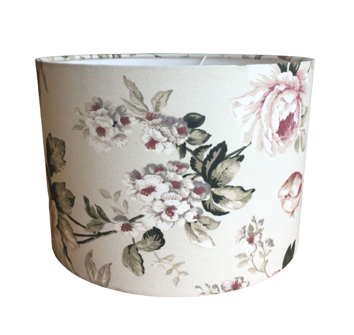 Pink Floral Lampshade, Rose Lamp Shade, Cream Lampshade Table Lamp Ceiling