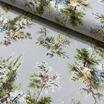 Toile Fabric, French Upholstery Fabric, Country Cottage Fabric