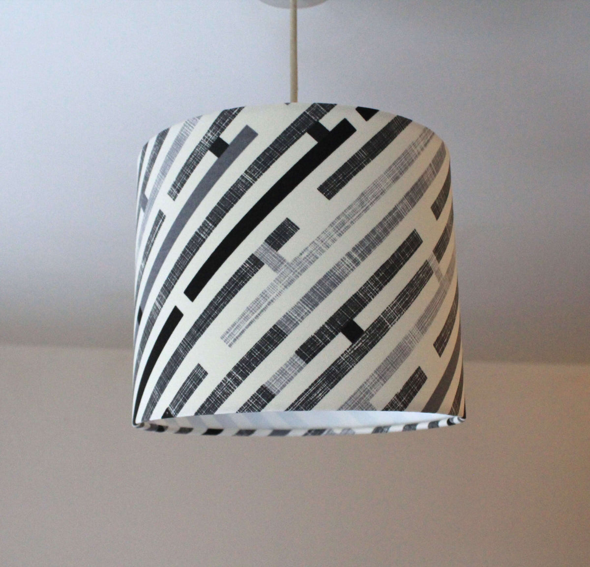 Contemporary ceiling lampshade.