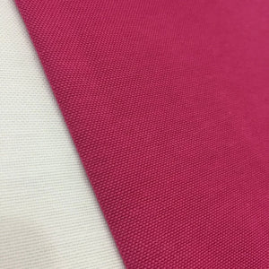 Hot pink fuchsia cotton canvas fabric ideal for upholstery, curtains, roman blinds, cushions, bags, crafts, and soft furnishing.