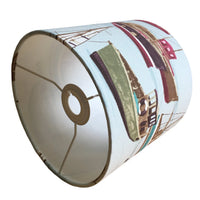 Sail Boat Lamp Shade, Nautical Lampshade, Marine Coastal Ocean Lampshade