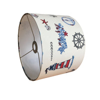 Nautical Lampshade, Boat Lamp Shade, Ocean Marine Lighthouse Lampshade