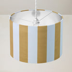 Mustard Lampshade, Yellow Stripe Lampshade, Table Ceiling Floor Light Shade