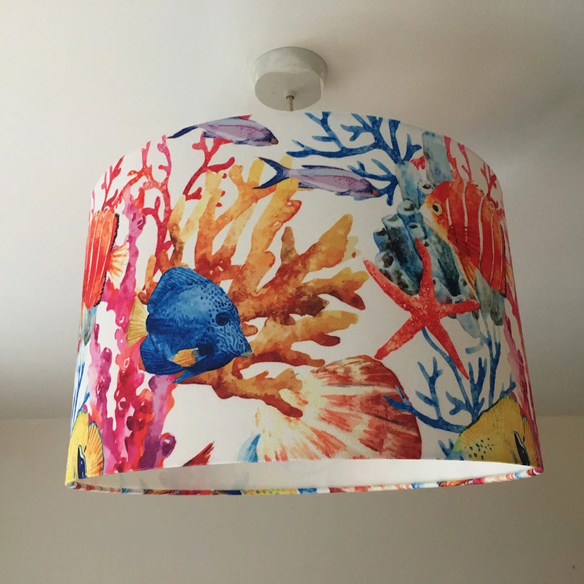 Fish Lampshade, Ocean Lamp Shade, Tropical Animal Under the Sea Lampshade