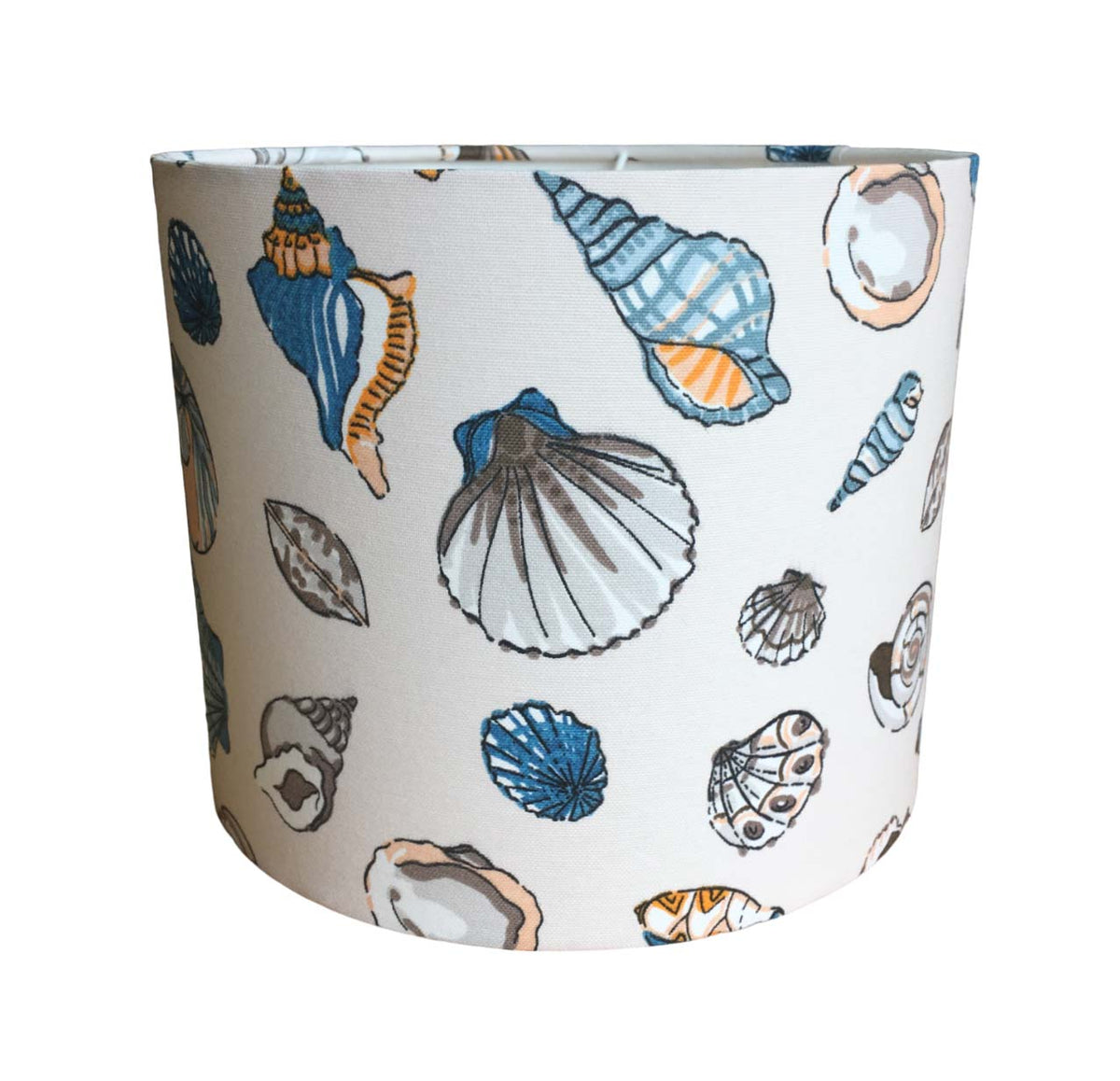 Sea Shell Lampshade, Coastal Lamp Shade, Beach Ocean Nautical Light Shade