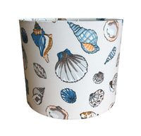 Sea Shell Lampshade, Coastal Lamp Shade, Beach Ocean Nautical Light Shade