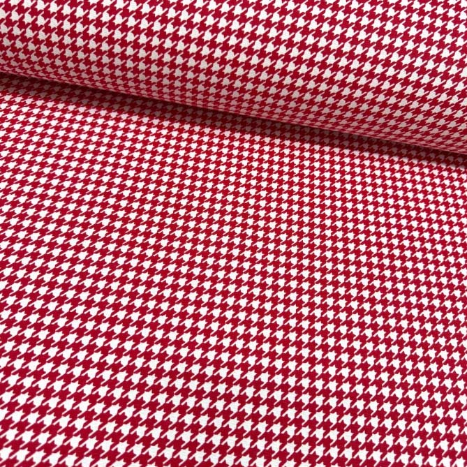 Yellow Houndstooth Fabric, Modern Retro Upholstery Curtain Roman Blind Fabric