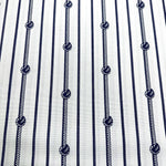 Nautical Stripe Fabric, Navy White Upholstery Fabric, Boat Curtain Fabric