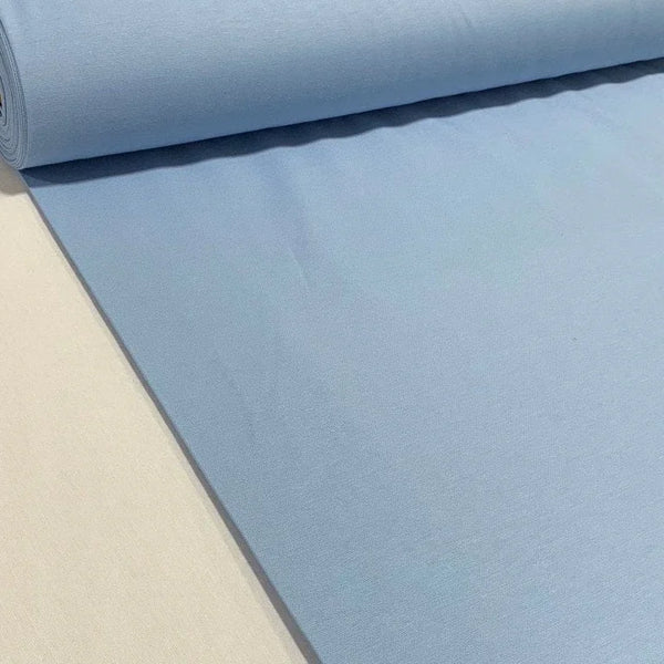 Sky blue cotton duck canvas fabric ideal for upholstery, curtains, chair covers, cushions, bags and home décor sewing projects.