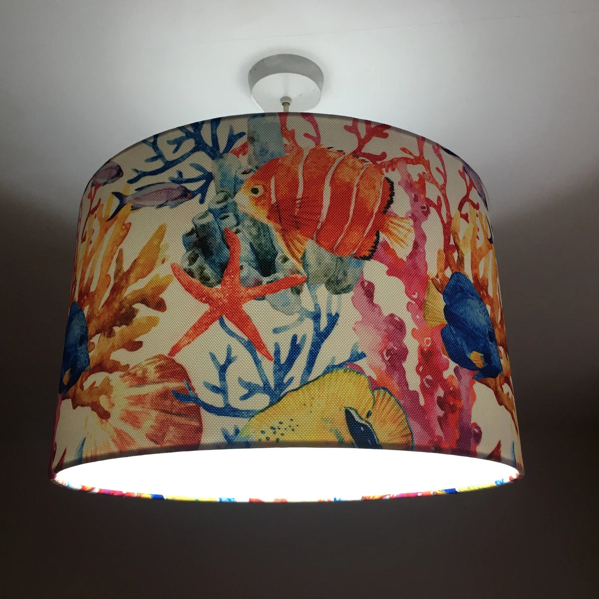 Fish Lampshade, Ocean Lamp Shade, Tropical Animal Under the Sea Lampshade