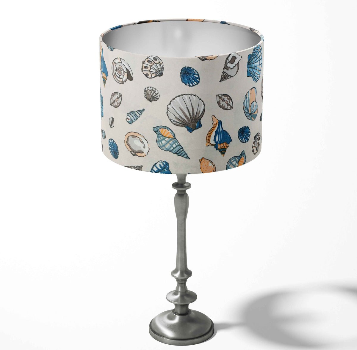 Sea Shell Lampshade, Coastal Lamp Shade, Beach Ocean Nautical Light Shade