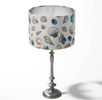 Sea Shell Lampshade, Coastal Lamp Shade, Beach Ocean Nautical Light Shade