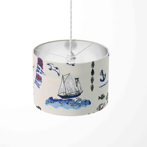Nautical Lampshade, Boat Lamp Shade, Ocean Marine Lighthouse Lampshade