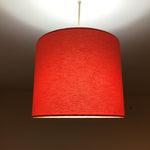 Drum Lampshade, Orange Red Pink Purple Green Table Ceiling Plain Lampshade
