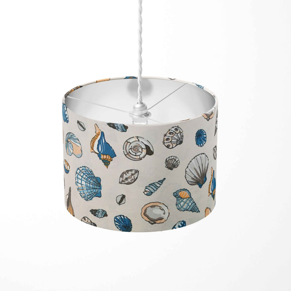Sea Shell Lampshade, Coastal Lamp Shade, Beach Ocean Nautical Light Shade