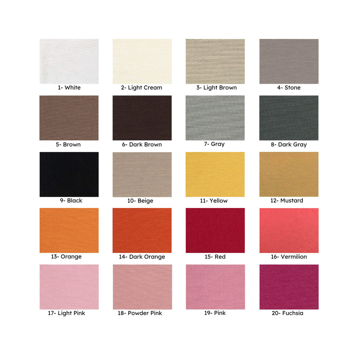 Plain Canvas Fabric, Cotton Upholstery Fabric, Waterproof Outdoor Fabric