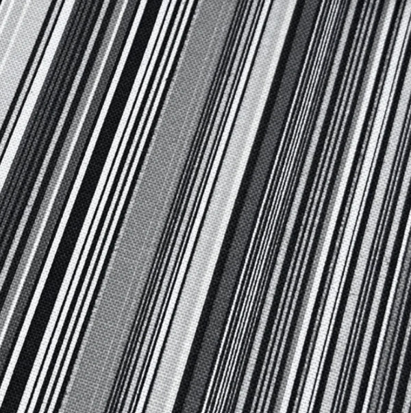 Black, grey  and white pinstripe fabric for upholstery, curtain making, cushion cover, sofa and chair. 
