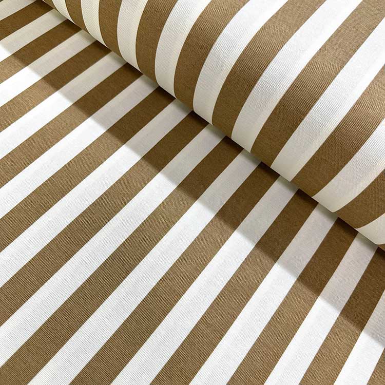 Stripe Upholstery Fabric, Modern Cotton Duck Canvas Curtain Outdoor Fabric