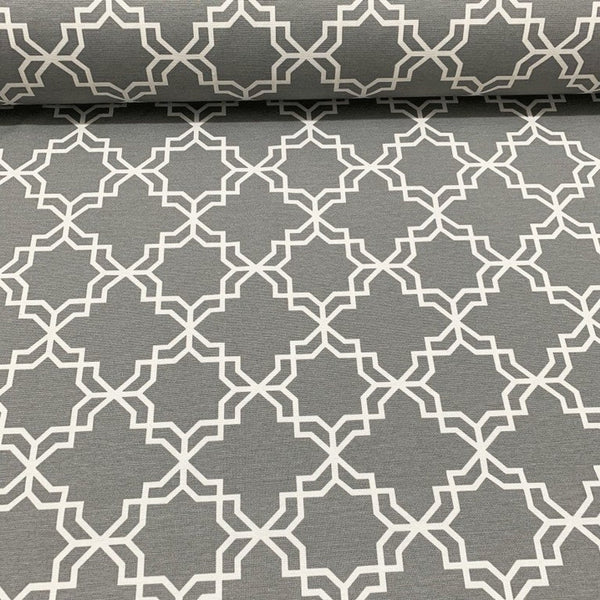 Moroccan Fabric, Navy Blue Upholstery Fabric, Boho Modern Curtain Fabric