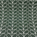 Orla Kiely Linear Stem Evergreen Designer Modern Curtain Upholstery Fabric