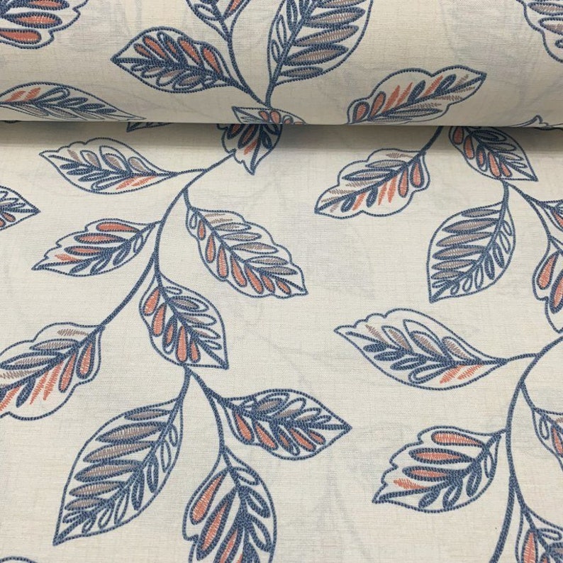 Leaves Curtain Fabric, Furnishing Fabric