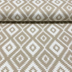 Ikat Upholstery Fabric, Geometric Canvas Fabric, Aztec Fabric