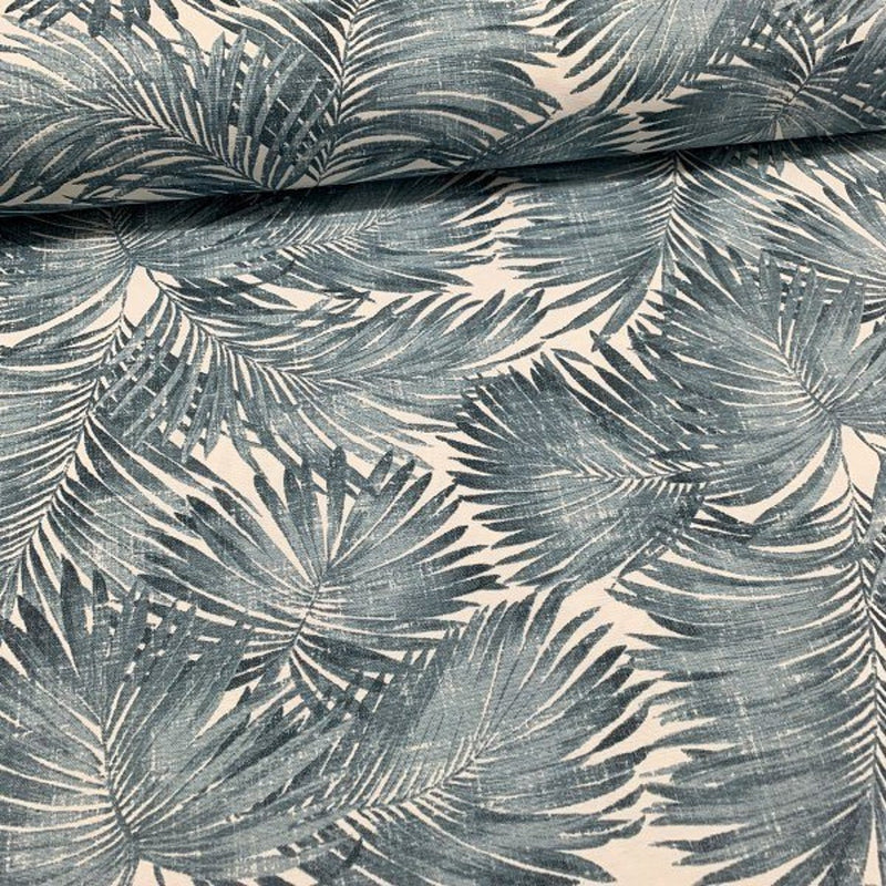 Tropical Fabric, Palm Leaves Fabric, Exotic Hawaiian Jungle Outdoor Fabric